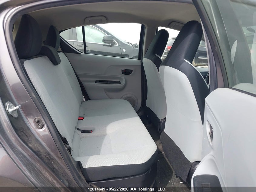2013 Toyota Prius C VIN: JTDKDTB33D1536950 Lot: 12614649