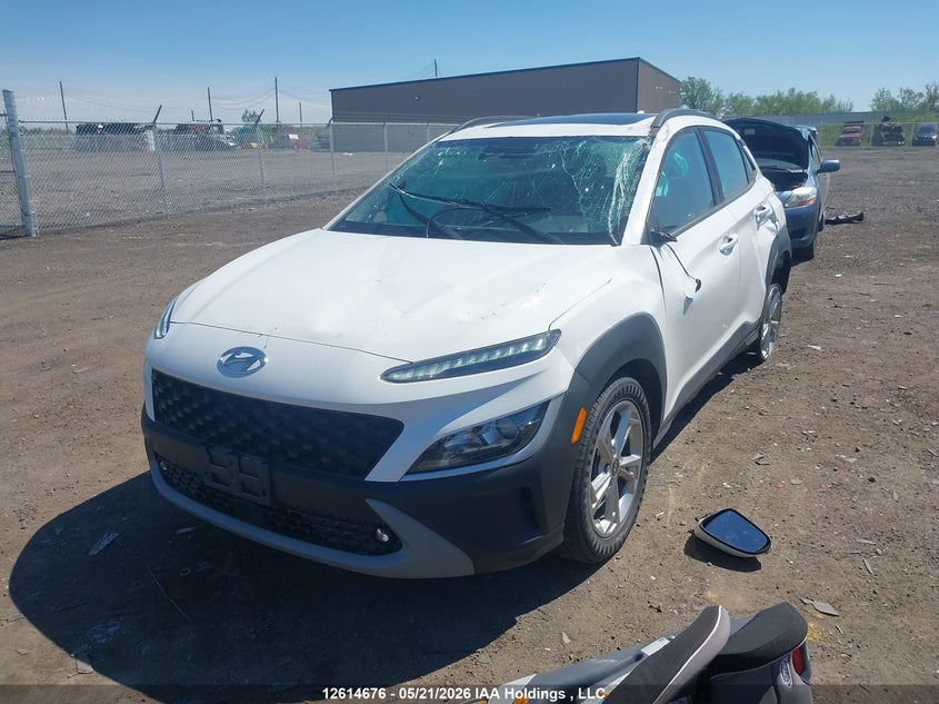 2022 Hyundai Kona Sel, Water, IAAI, VIN KM8K6CAB0NU791621 — photo 2