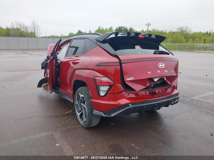 Vin: km8heca35ru045595, lot: 3013469, hyundai kona limited 20243