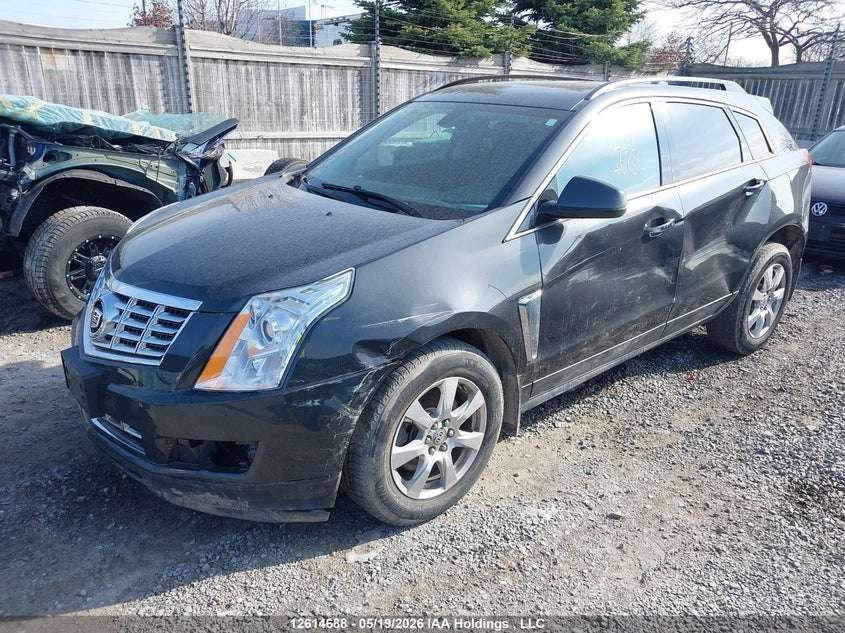 2015 Cadillac SRX, Удар спереду, IAAI, VIN 3GYFNAE37FS627603 — фото 2