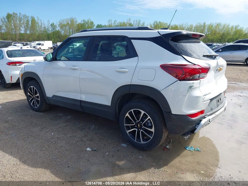 Vin: kl79mrsl6tb121841, lot: 3013511, chevrolet trailblazer lt 20263