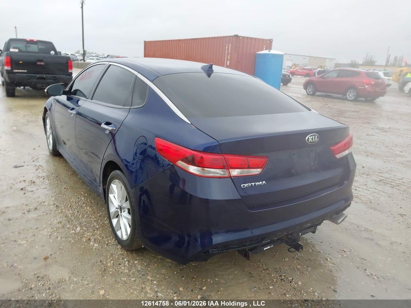 Vin: 5xxgt4l36gg097930, lot: 3013561, kia optima lx 20163