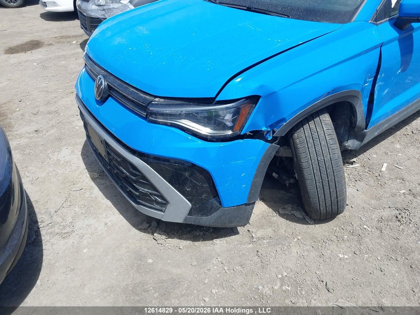 2026 Volkswagen Taos Se VIN: 3VVUC7B24TM015247 Lot: 12614829
