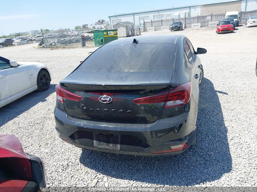 2019 Hyundai Elantra Sel/Value/Limited VIN: KMHD84LF5KU758974 Lot: 12614853