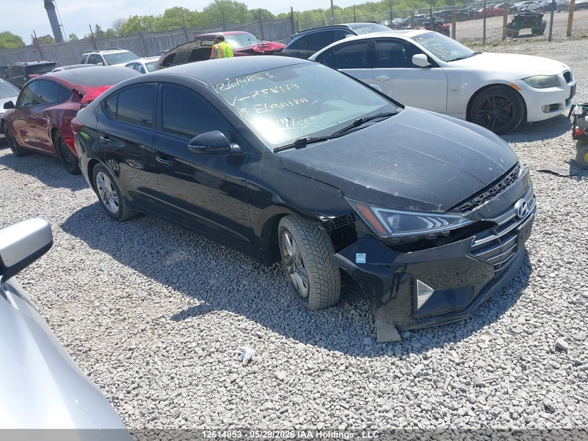 Vin: kmhd84lf5ku758974, lot: 3013656, hyundai elantra sel/value/limited 2019 img_1