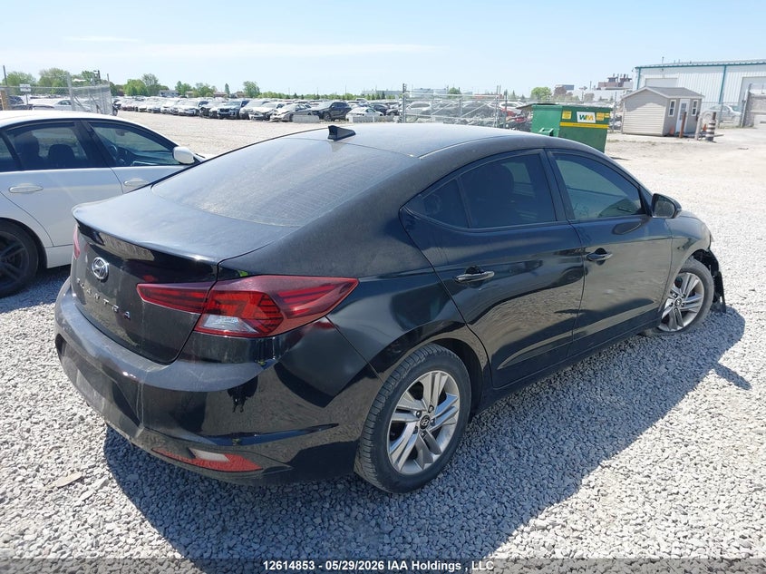 Vin: kmhd84lf5ku758974, lot: 3013656, hyundai elantra sel/value/limited 20194
