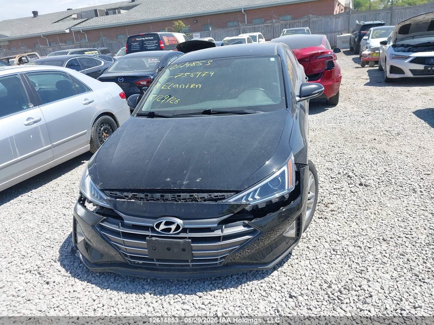 2019 Hyundai Elantra Sel/Value/Limited VIN: KMHD84LF5KU758974 Lot: 12614853