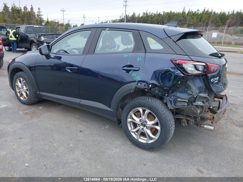 Vin: jm1dkfc78l1471321, lot: 3013667, mazda cx-3 gs 20203