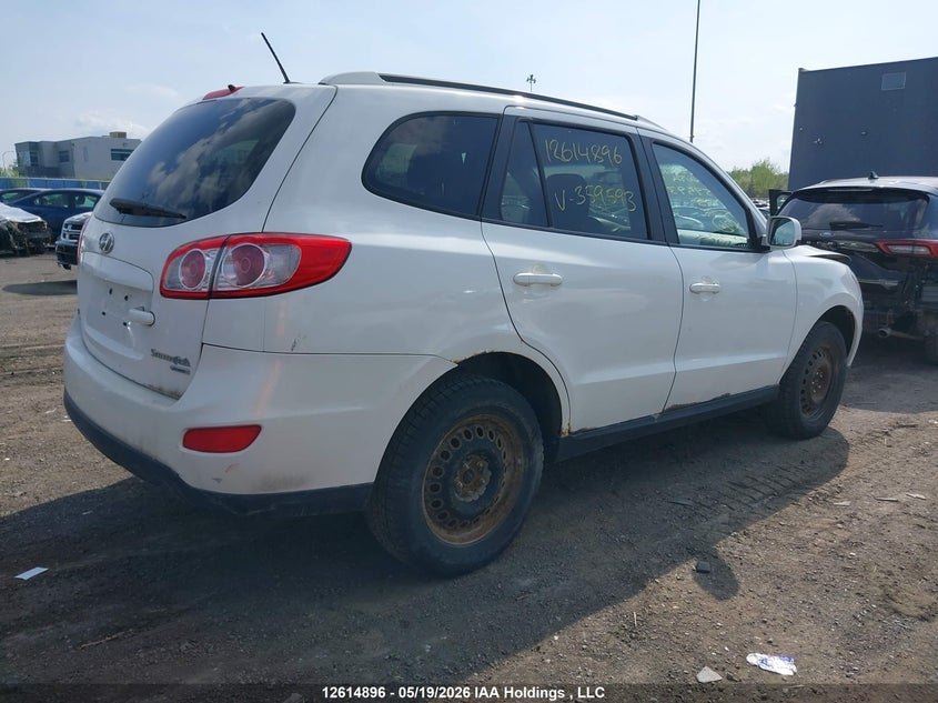 Vin: 5nmsgdag3ah359593, lot: 3013699, hyundai santa fe gls 20104