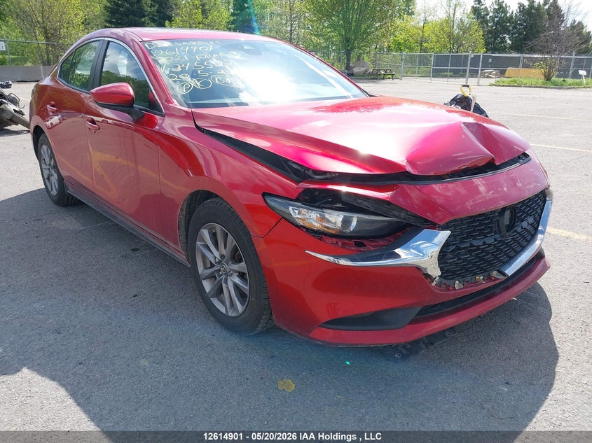 Vin: jm1bpaclxm1345522, lot: 3013704, mazda 3 preferred 2021 img_1