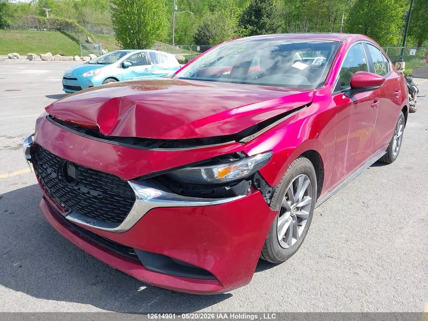 Vin: jm1bpaclxm1345522, lot: 3013704, mazda 3 preferred 20212