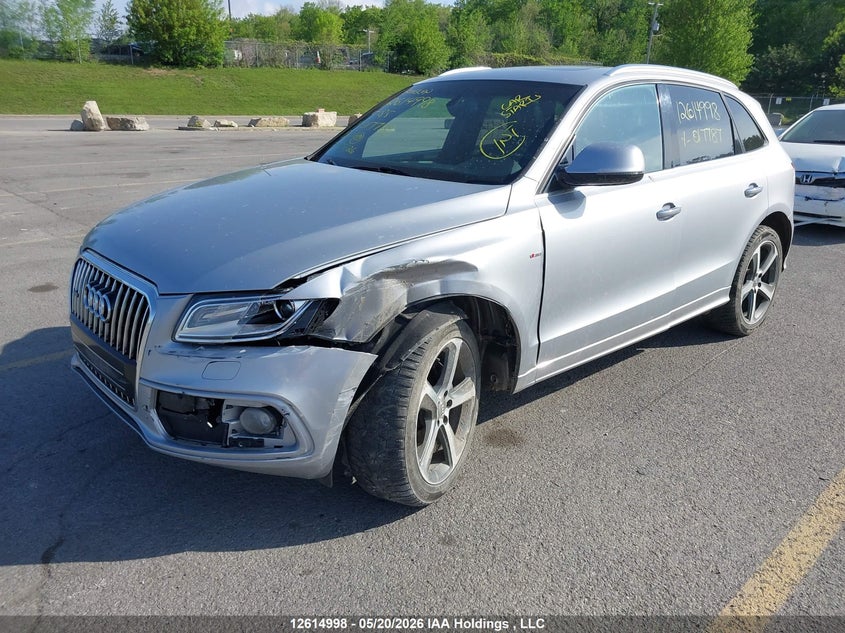 2016 Audi Q5, Удар спереди, IAAI, VIN WA1W2AFPXGA017787 — фото 2