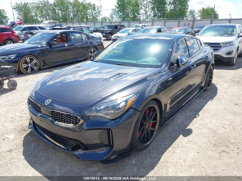 Vin: knae55lc8j6016260, lot: 3013834, kia stinger 20182