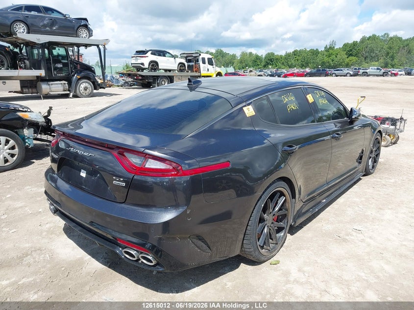 Vin: knae55lc8j6016260, lot: 3013834, kia stinger 20184