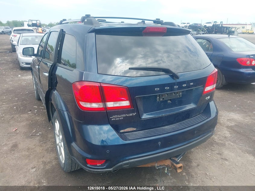 2015 Dodge Journey 3.6 Blue Lot 111012615018 Vin 3C4PDDFG6FT700874