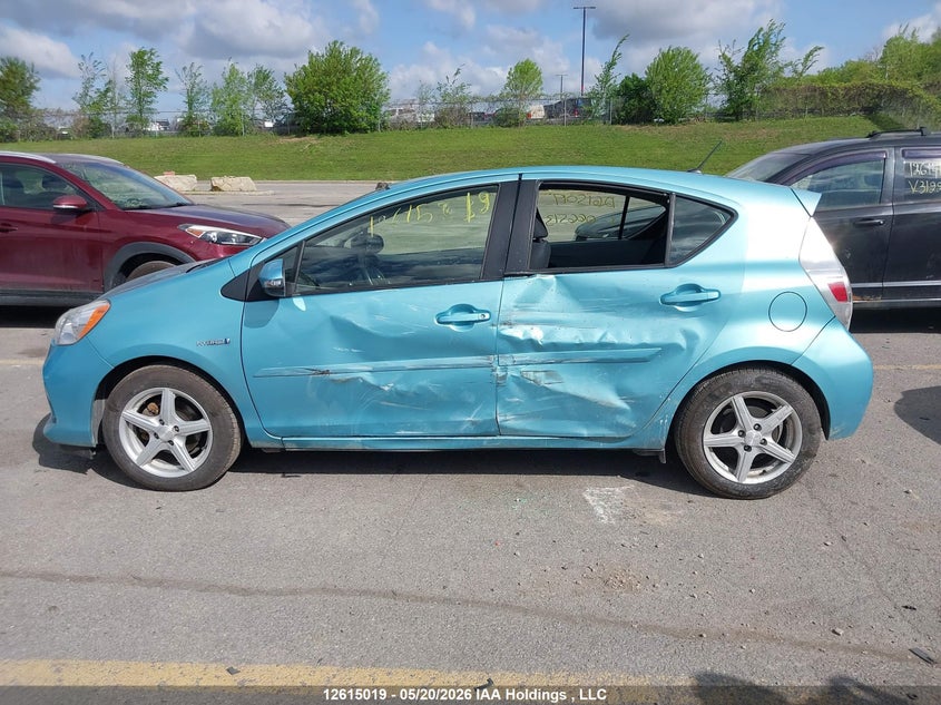 2014 Toyota Prius C VIN: JTDKDTB36E1066513 Lot: 12615019