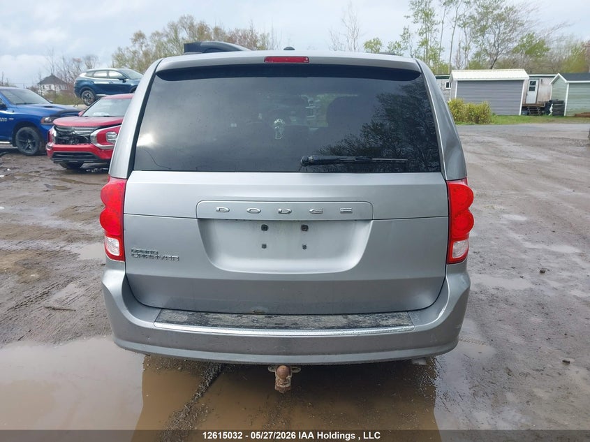 2016 Dodge Caravan 3.6 Grand Se grey Lot 111012615032 Vin 2C4RDGBG5GR331297