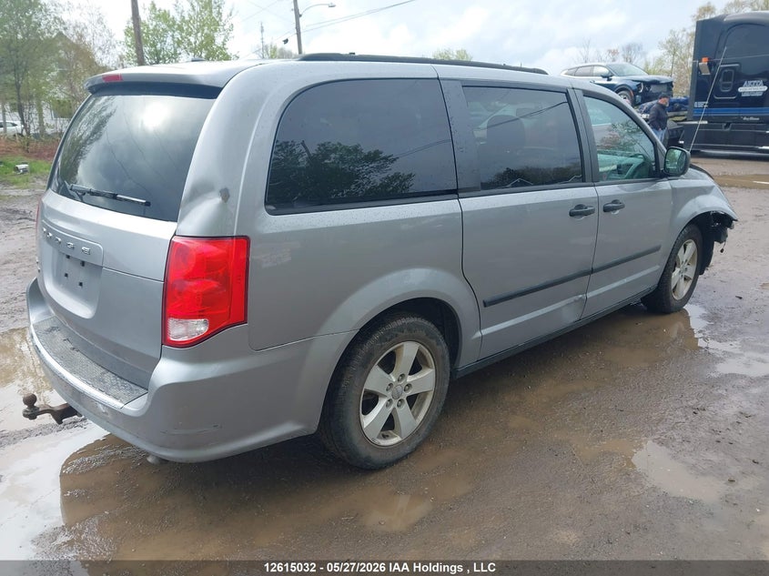 2C4RDGBG5GR331297 2016 Dodge Caravan 3.6 Grand Se grey
