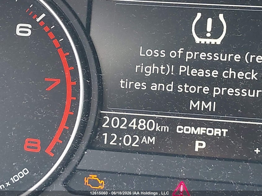 2017 AUDI A4 SEDAN 2.0L I-4 DI, DOHC, VVT, TURBO, 252HP