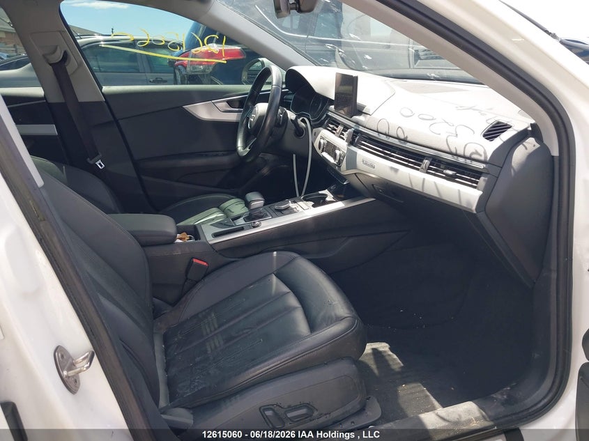 2017 AUDI A4 SEDAN 2.0L I-4 DI, DOHC, VVT, TURBO, 252HP
