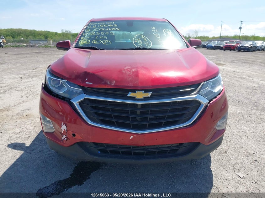 2018 Chevrolet Equinox Lt VIN: 2GNAXTEX1J6183559 Lot: 12615063