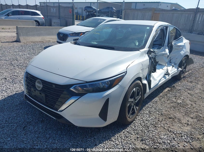 2025 Nissan Sentra Sv Cvt, Left Side, IAAI, VIN 3N1AB8CV8SY311644 — photo 2