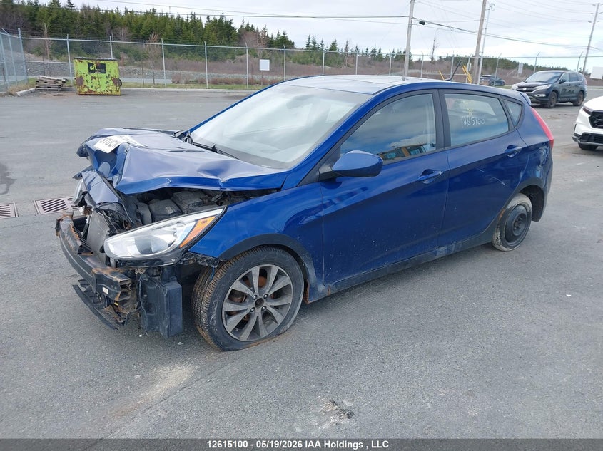 2015 Hyundai Accent, Front, IAAI, VIN KMHCT5AE8FU220219 — photo 2