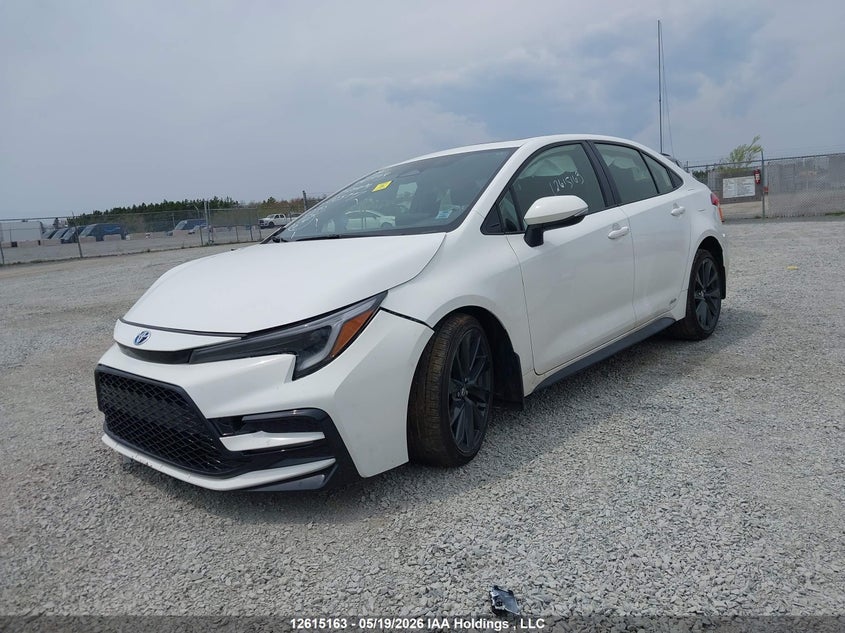 Vin: jtdbdmhe2s3025777, lot: 3014013, toyota corolla hybrid 20252