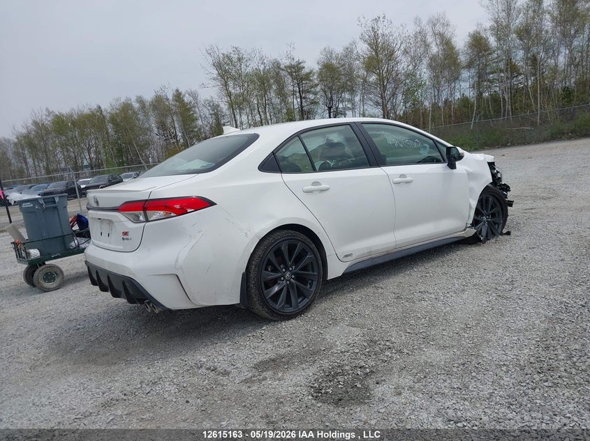 Vin: jtdbdmhe2s3025777, lot: 3014013, toyota corolla hybrid 20254