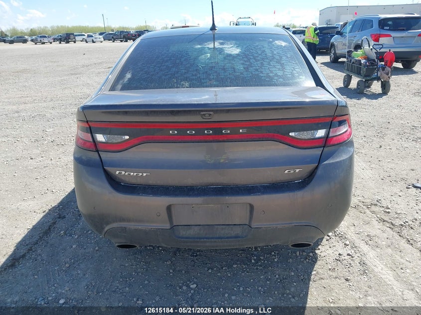 2015 Dodge Dart Gt VIN: 1C3CDFEB3FD142640 Lot: 12615184