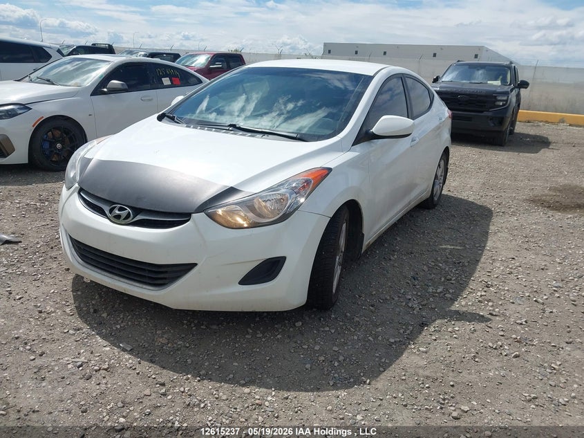 2012 Hyundai Elantra, Front, IAAI, VIN 5NPDH4AE0CH128029 — photo 2