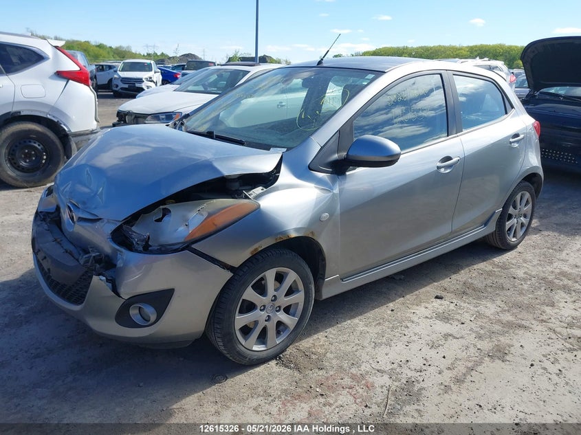Vin: jm1de1hy6b0109486, lot: 3014176, mazda mazda2 20112