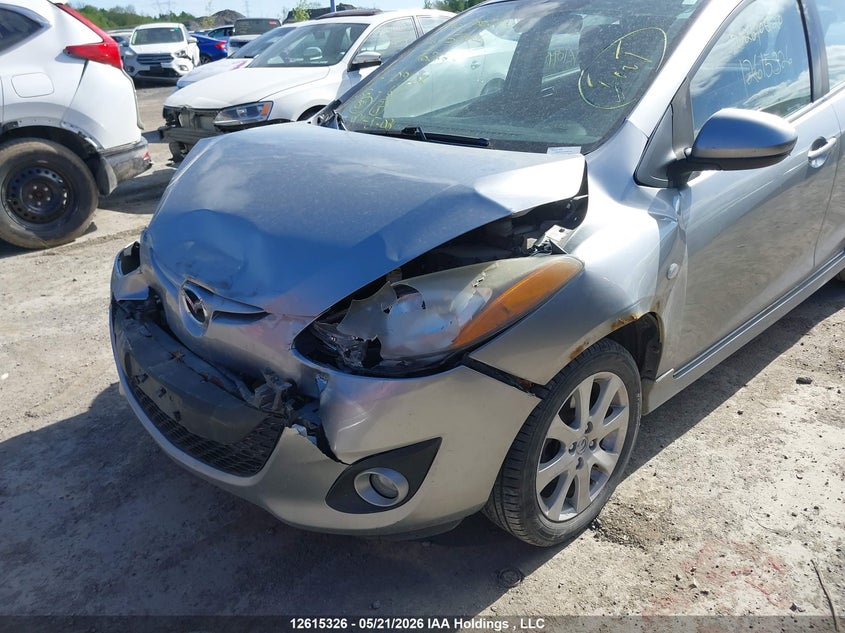 2011 Mazda 2 1.5 grey Lot 111012615326 Vin JM1DE1HY6B0109486