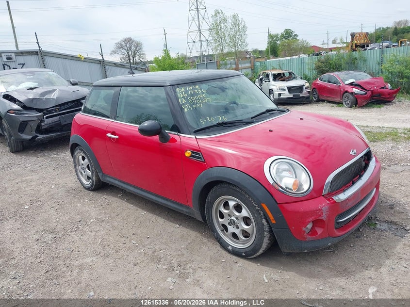 2012 Mini Cooper 1.6 Mini Classic red Lot 111012615336 Vin WMWSU3C55CT540627