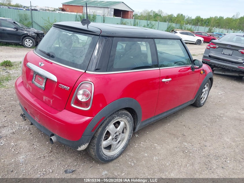 Vin: wmwsu3c55ct540627, lot: 3014186, mini cooper classic 20124