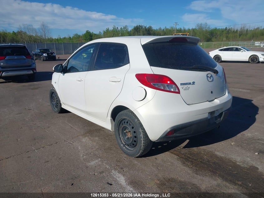 2011 Mazda Mazda2 VIN: JM1DE1HYXB0104291 Lot: 12615353