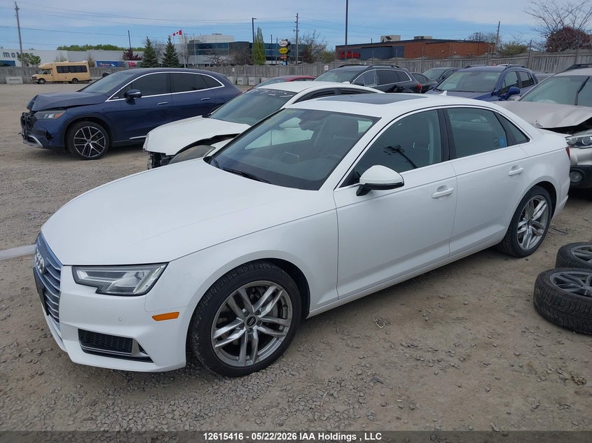 Vin: waucnaf40ka010438, lot: 3014267, audi a4 20192