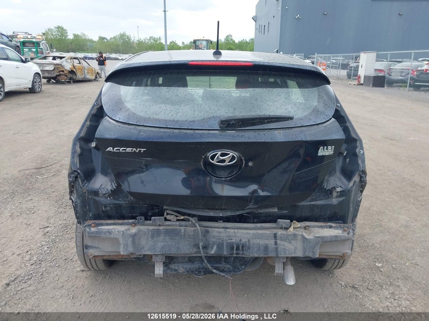 2016 Hyundai Accent Se VIN: KMHCT5AE8GU303778 Lot: 12615519