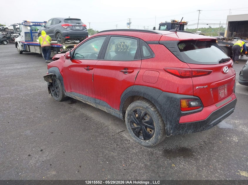 Vin: km8k1caa7ku352935, lot: 3014417, hyundai kona essential 4p ti 20193
