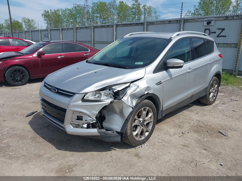 Vin: 1fmcu9j98eud60499, lot: 3014418, ford escape titanium 20142