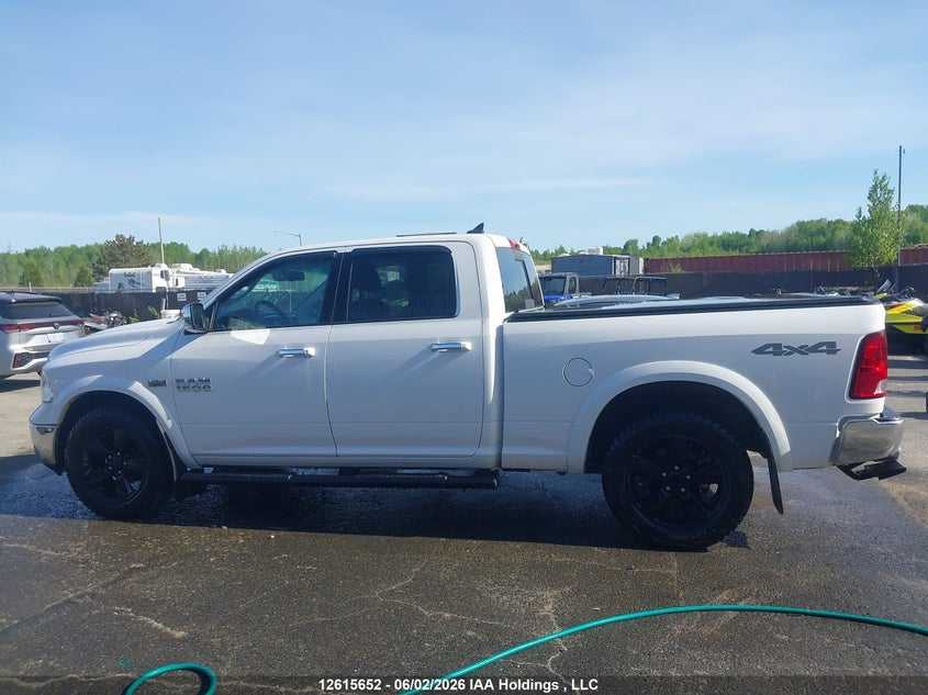 2018 Ram 1500 5.7 Ram Slt white Lot 111012615652 Vin 1C6RR7TT7JS153919
