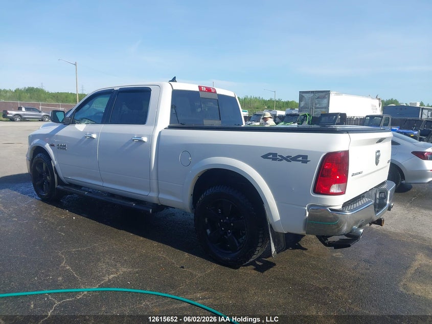 2018 Ram 1500 5.7 Ram Slt white Lot 111012615652 Vin 1C6RR7TT7JS153919