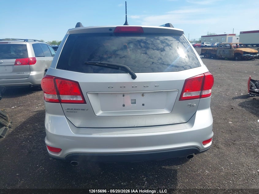 2011 Dodge Journey 3.6 R/T silver Lot 111012615696 Vin 3D4PH6FG2BT570704