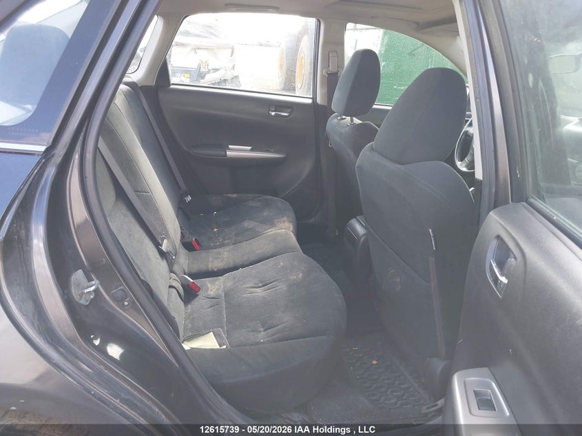 2009 SUBARU IMPREZA HATCHBACK 2.5L H-4 VVT, 170HP