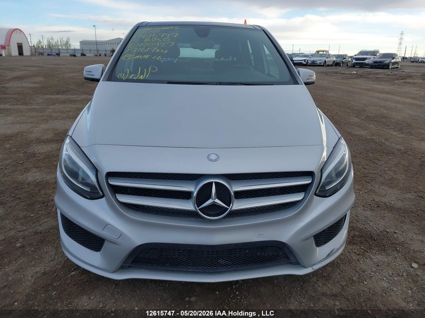 2017 Mercedes-Benz B 250 4Matic Sports Tourer VIN: WDDMH4GB0HJ420927 Lot: 12615747
