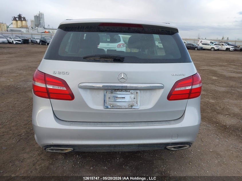 2017 Mercedes-Benz B 250 4Matic Sports Tourer VIN: WDDMH4GB0HJ420927 Lot: 12615747