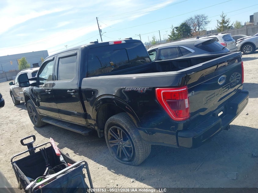 2022 Ford F-150 VIN: 1FTFW1E55NFB13904 Lot: 12615753