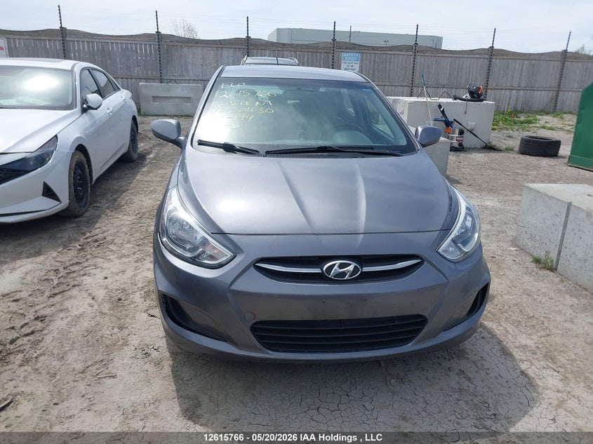 2016 Hyundai Accent Gl VIN: KMHCT4AE8GU001630 Lot: 12615766