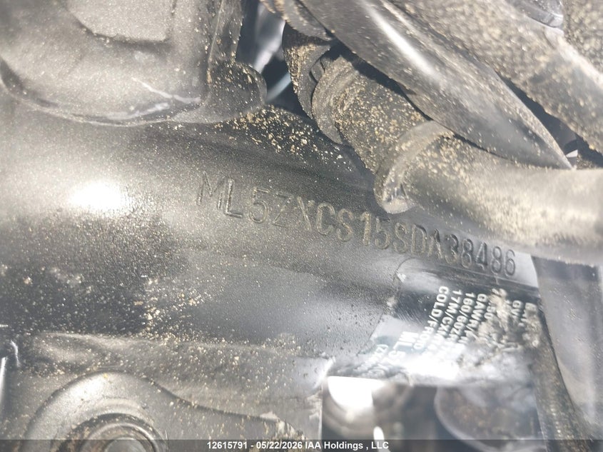 2025 Kawasaki Zx400 S VIN: ML5ZXCS15SDA38486 Lot: 12615791