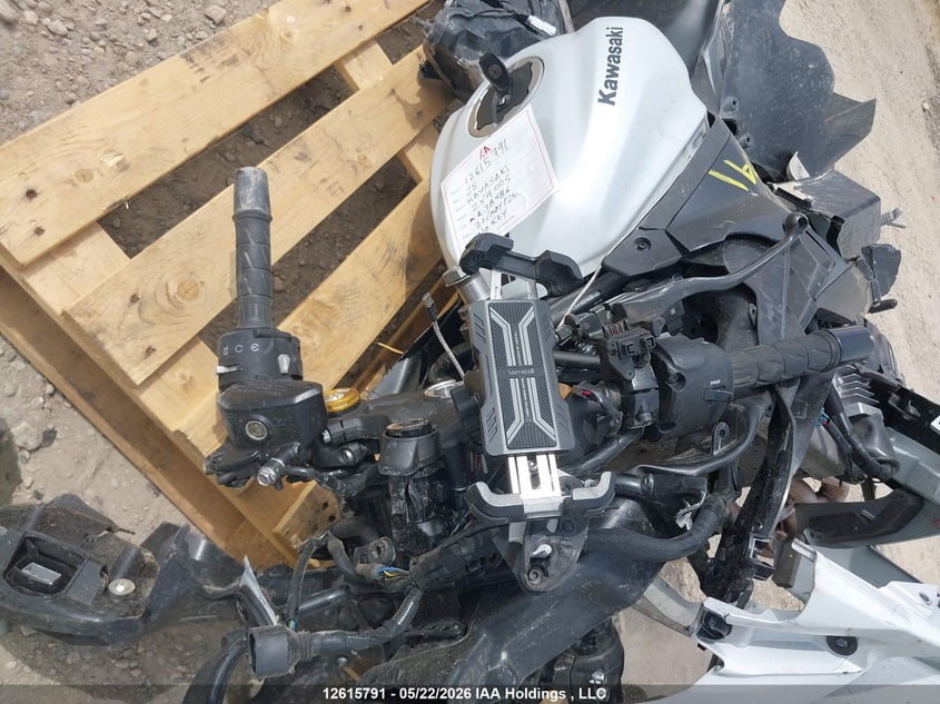 2025 Kawasaki Zx400 S VIN: ML5ZXCS15SDA38486 Lot: 12615791